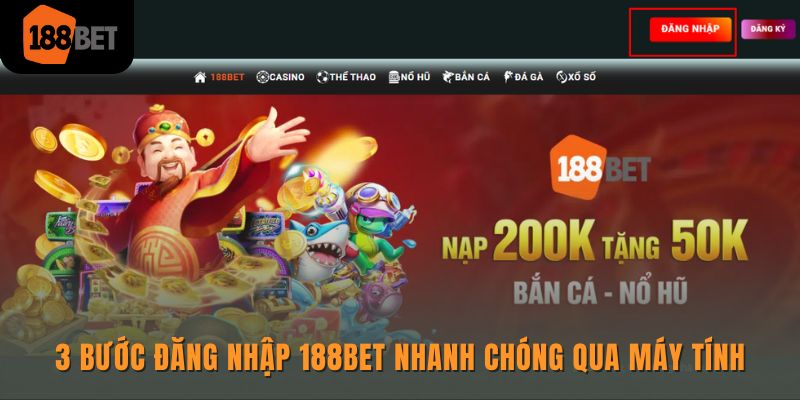 Đăng nhập 188bet và nguyên nhân không truy cập thành công 1 3 bước đăng nhập 188bet nhanh chóng qua máy tính
