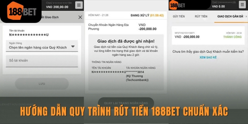 Rút Tiền 188bet chi tiết về tài khoản trong phút chốc 2 Hướng dẫn quy trình rút tiền 188bet chuẩn xác