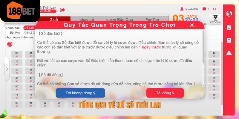 Xổ số Thái Lan 188bet và toàn bộ thông tin chi tiết nhất 1 Những nét cơ bản về xổ số Thái Lan